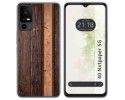 Funda Silicona para TCL 40 NXTPAPER 5G diseño Madera 05 Dibujos