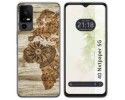 Funda Silicona para TCL 40 NXTPAPER 5G diseño Madera 07 Dibujos