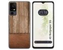 Funda Silicona para TCL 40 NXTPAPER 5G diseño Madera 09 Dibujos
