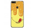 Funda Gel Tpu para Huawei Honor 7C / Y7 2018 Diseño Helado Vainilla Dibujos