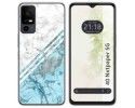Funda Silicona para TCL 40 NXTPAPER 5G diseño Mármol 02 Dibujos
