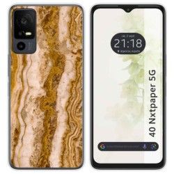 Funda Silicona para TCL 40 NXTPAPER 5G diseño Mármol 10 Dibujos