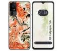 Funda Silicona para TCL 40 NXTPAPER 5G diseño Mármol 12 Dibujos