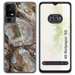 Funda Silicona para TCL 40 NXTPAPER 5G diseño Mármol 14 Dibujos