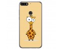 Funda Gel Tpu para Huawei Honor 7C / Y7 2018 Diseño Jirafa Dibujos