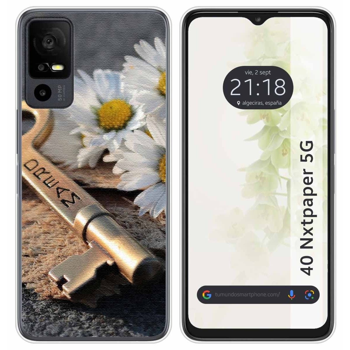 Funda Silicona para TCL 40 NXTPAPER 5G diseño Dream Dibujos