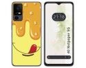 Funda Silicona para TCL 40 NXTPAPER 5G diseño Helado Vainilla Dibujos