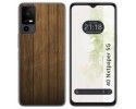 Funda Silicona para TCL 40 NXTPAPER 5G diseño Madera Dibujos