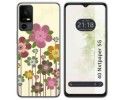 Funda Silicona para TCL 40 NXTPAPER 5G diseño Primavera En Flor Dibujos