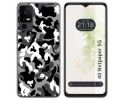 Funda Silicona para TCL 40 NXTPAPER 5G diseño Snow Camuflaje Dibujos