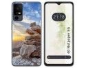 Funda Silicona para TCL 40 NXTPAPER 5G diseño Sunset Dibujos