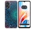 Funda Silicona Transparente para Oppo A18 diseño Mandala Dibujos