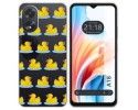 Funda Silicona Transparente para Oppo A18 diseño Pato Dibujos