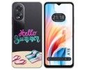 Funda Silicona Transparente para Oppo A18 diseño Summer Dibujos