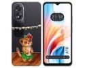 Funda Silicona Transparente para Oppo A18 diseño Suricata Dibujos