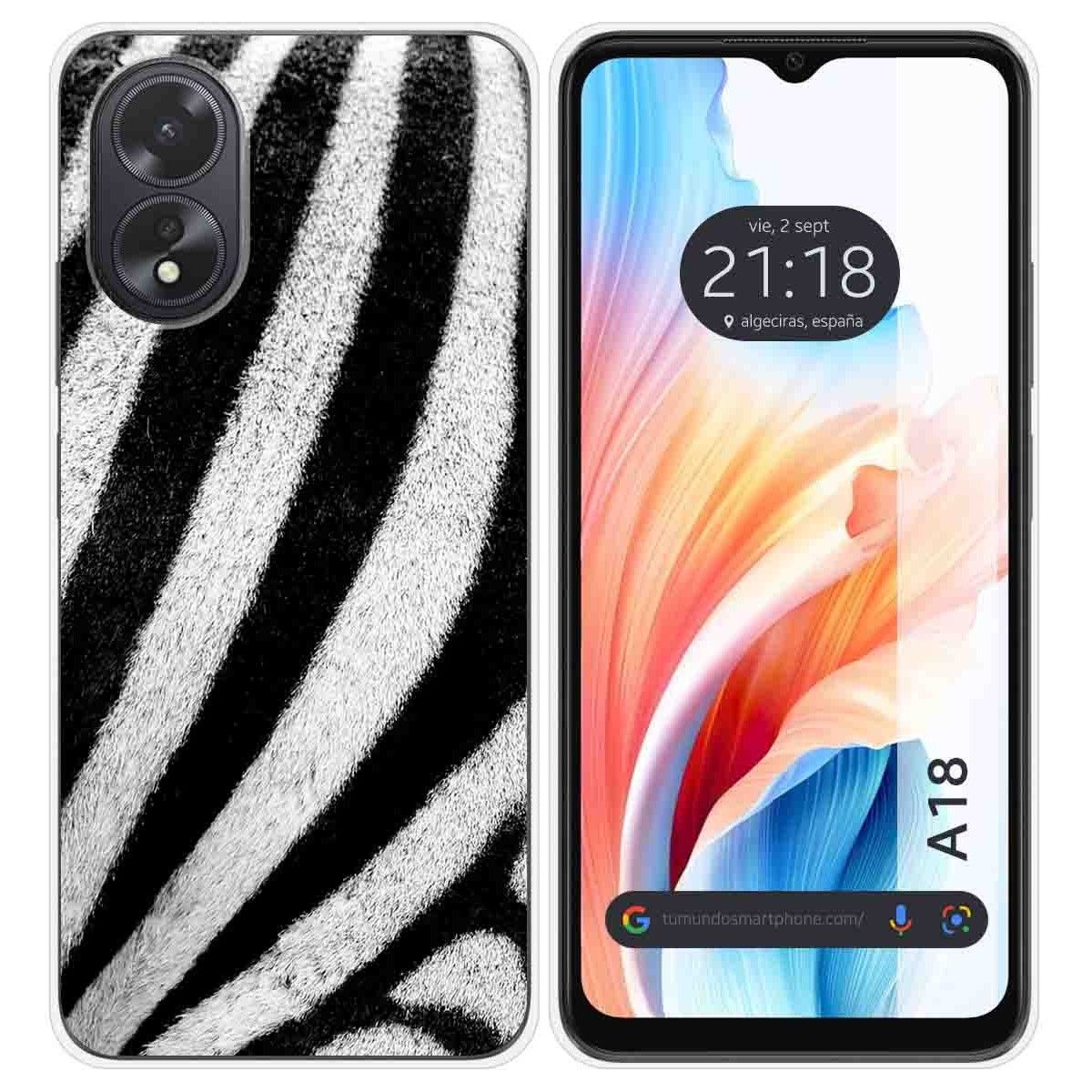 Funda Silicona para Oppo A18 diseño Animal 02 Dibujos