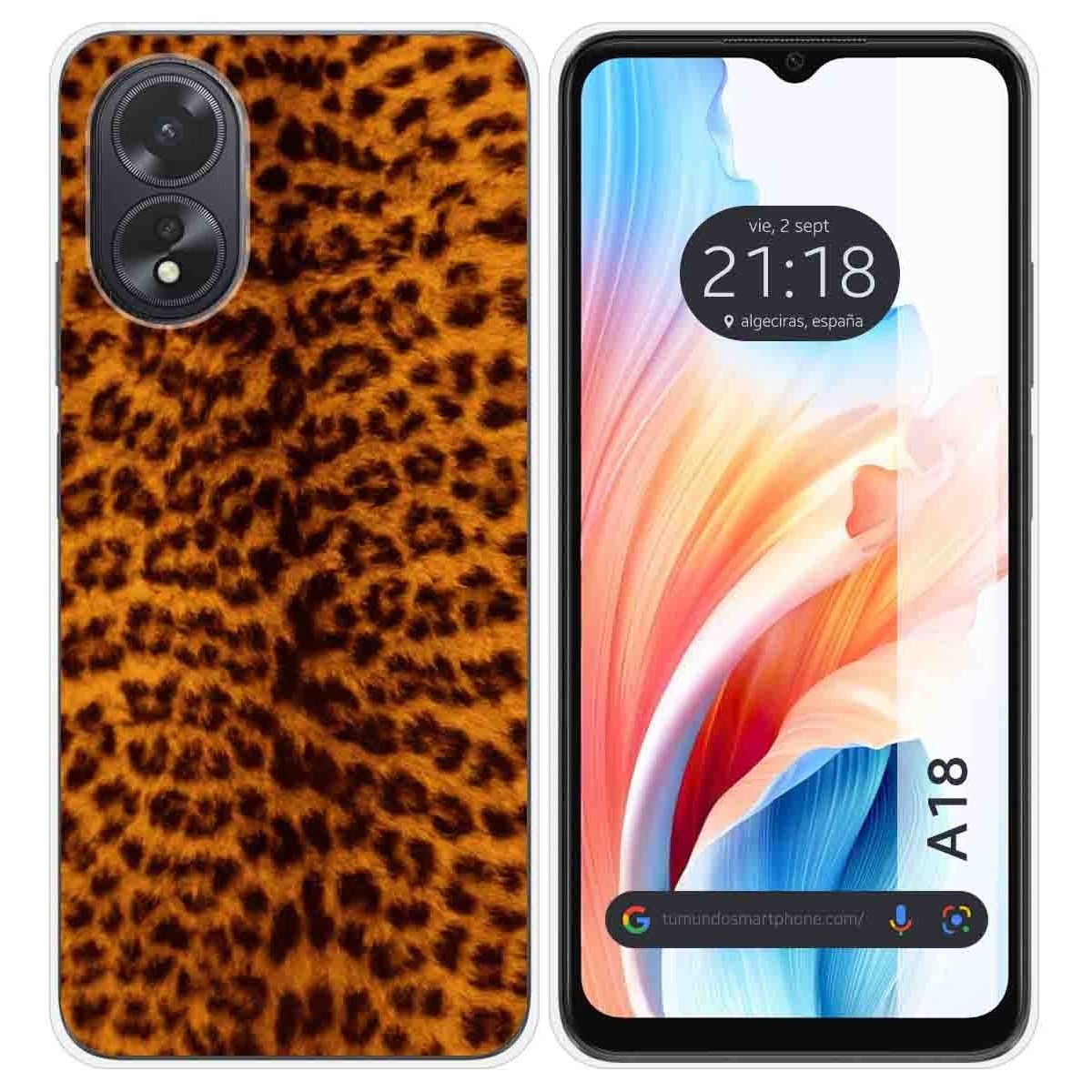 Funda Silicona para Oppo A18 diseño Animal 03 Dibujos
