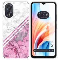 Funda Silicona para Oppo A18 diseño Mármol 03 Dibujos
