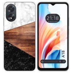 Funda Silicona para Oppo A18 diseño Mármol 11 Dibujos