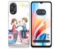 Funda Silicona para Oppo A18 diseño Café Dibujos
