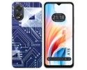 Funda Silicona para Oppo A18 diseño Circuito Dibujos