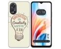 Funda Silicona para Oppo A18 diseño Creativity Dibujos