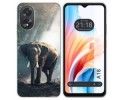 Funda Silicona para Oppo A18 diseño Elefante Dibujos