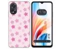 Funda Silicona para Oppo A18 diseño Flores Dibujos