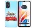 Funda Silicona para Oppo A18 diseño Furgoneta Dibujos