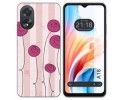 Funda Silicona para Oppo A18 diseño Flores Vintage Dibujos