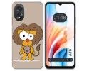 Funda Silicona para Oppo A18 diseño Leon Dibujos