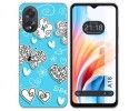 Funda Silicona para Oppo A18 diseño Mariposas Dibujos