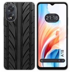 Funda Silicona para Oppo A18 diseño Neumatico Dibujos