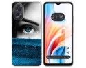 Funda Silicona para Oppo A18 diseño Ojo Dibujos