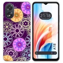 Funda Silicona para Oppo A18 diseño Radial Dibujos