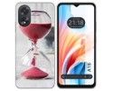 Funda Silicona para Oppo A18 diseño Reloj Dibujos