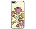 Funda Gel Tpu para Huawei Honor 7C / Y7 2018 Diseño Primavera En Flor Dibujos