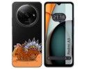 Funda Silicona Transparente para Xiaomi Redmi A3 diseño Bufalo Dibujos