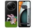 Funda Silicona Transparente para Xiaomi Redmi A3 diseño Conejo Dibujos