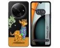 Funda Silicona Transparente para Xiaomi Redmi A3 diseño Jirafa Dibujos
