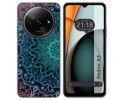 Funda Silicona Transparente para Xiaomi Redmi A3 diseño Mandala Dibujos