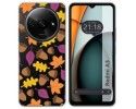 Funda Silicona Transparente para Xiaomi Redmi A3 diseño Otoño Dibujos