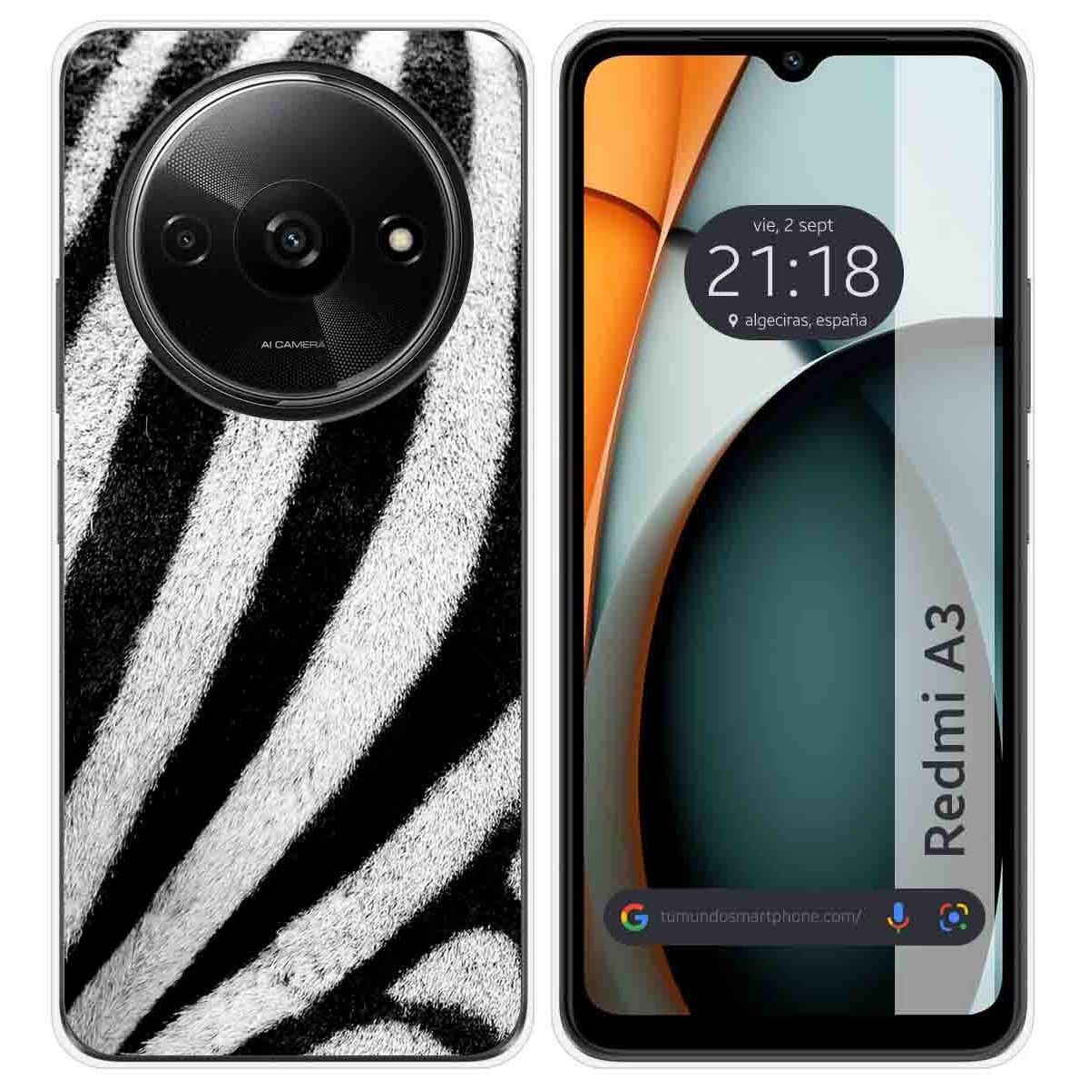 Funda Silicona para Xiaomi Redmi A3 diseño Animal 02 Dibujos