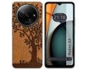 Funda Silicona para Xiaomi Redmi A3 diseño Cuero 03 Dibujos