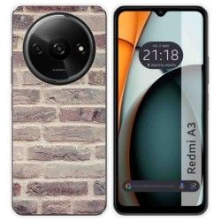 Funda Silicona para Xiaomi Redmi A3 diseño Ladrillo 01 Dibujos