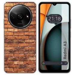 Funda Silicona para Xiaomi Redmi A3 diseño Ladrillo 04 Dibujos