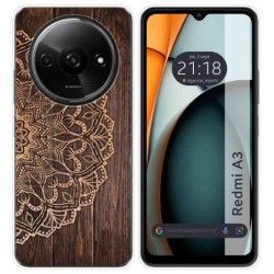 Funda Silicona para Xiaomi Redmi A3 diseño Madera 06 Dibujos