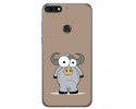 Funda Gel Tpu para Huawei Honor 7C / Y7 2018 Diseño Toro Dibujos