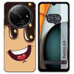 Funda Silicona para Xiaomi Redmi A3 diseño Helado Chocolate Dibujos