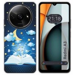 Funda Silicona para Xiaomi Redmi A3 diseño Libro Cuentos Dibujos